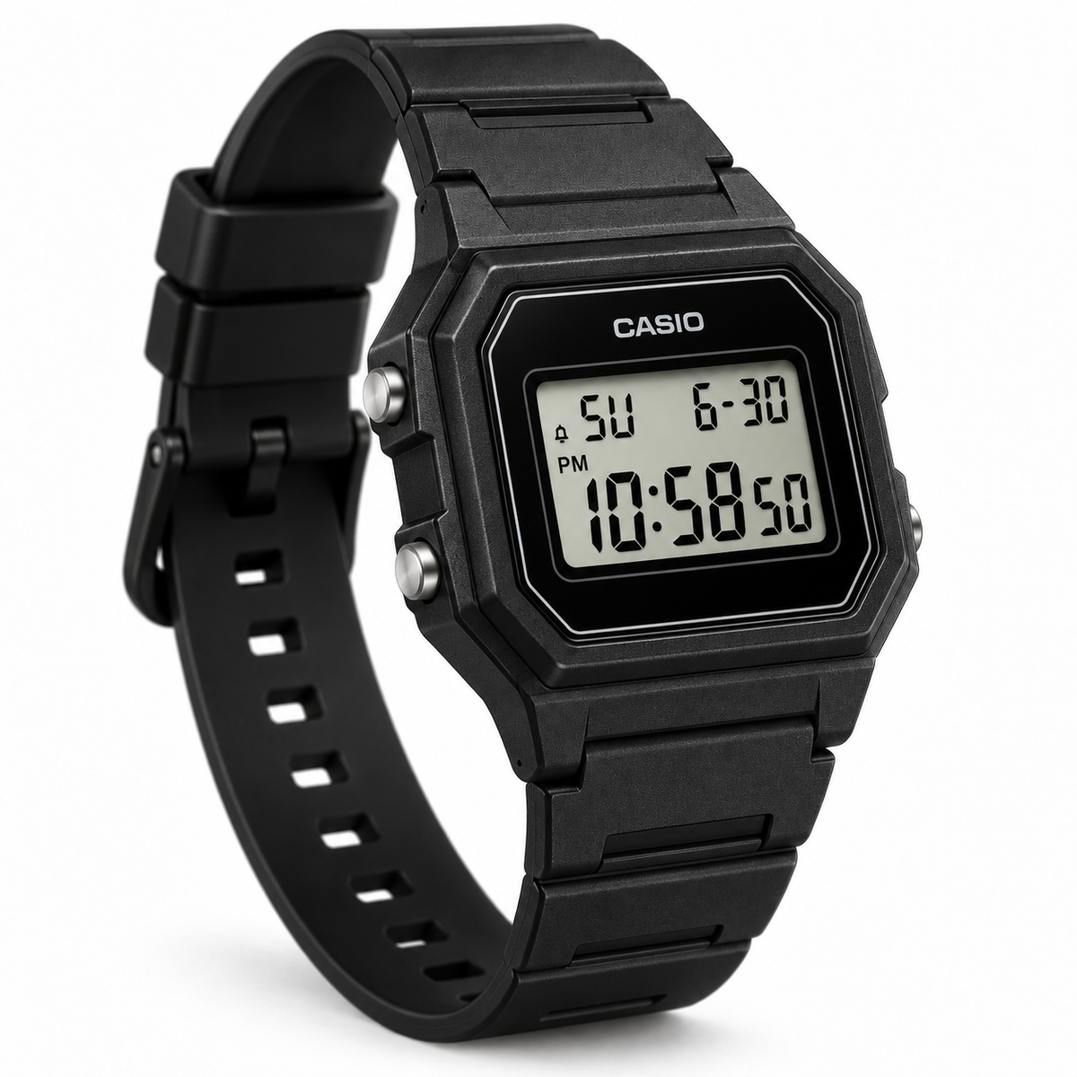 Casio Classic Digital Black — side view