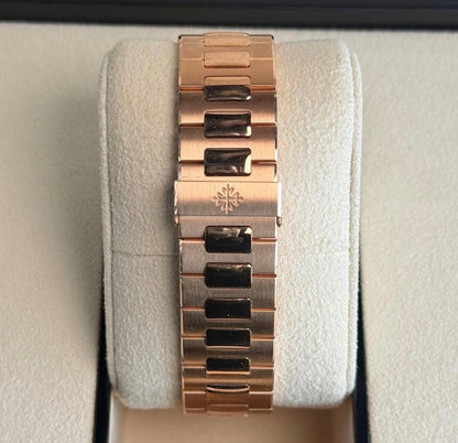 Luxury Rose Gold Automatic Watch – Premium Nautilus Style Men’s Watch