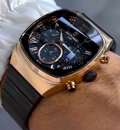 Premium Reward Watch for Men – Black & Gold