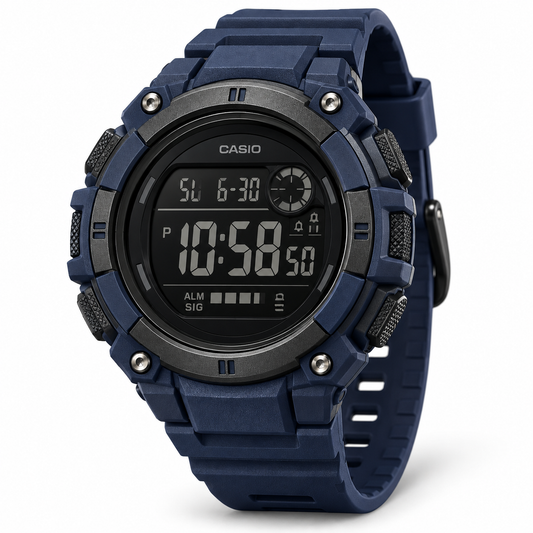 Navy digital watch design visualization