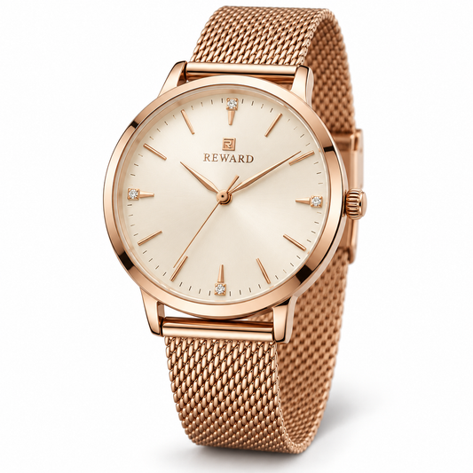 Reward Rose Gold Elegance watch design