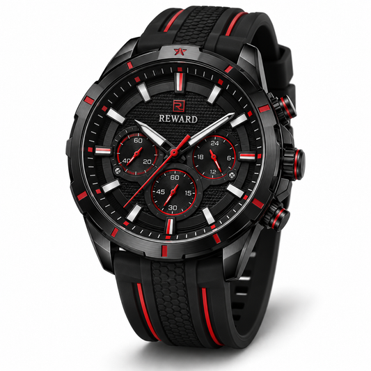 Reward Sport Black & Red watch design
